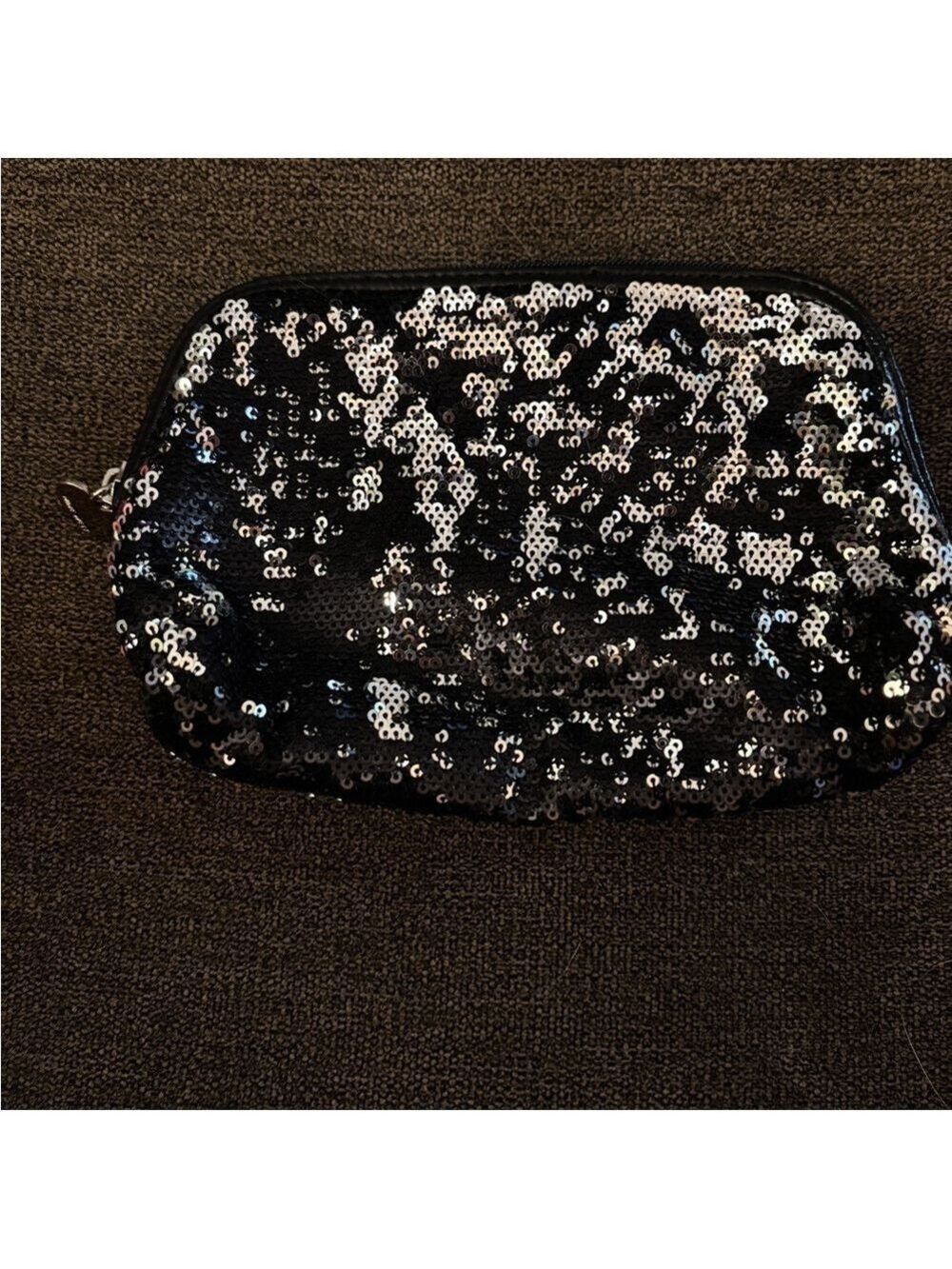 Nine West 2 Bag Bundle: Red Crossbody & Silver Sequin Clutch - Picture 9 of 10